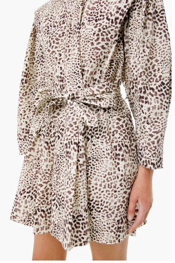 Calla Cheetah L-S Belted Tunic