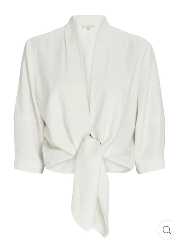 Tie Front Blouse