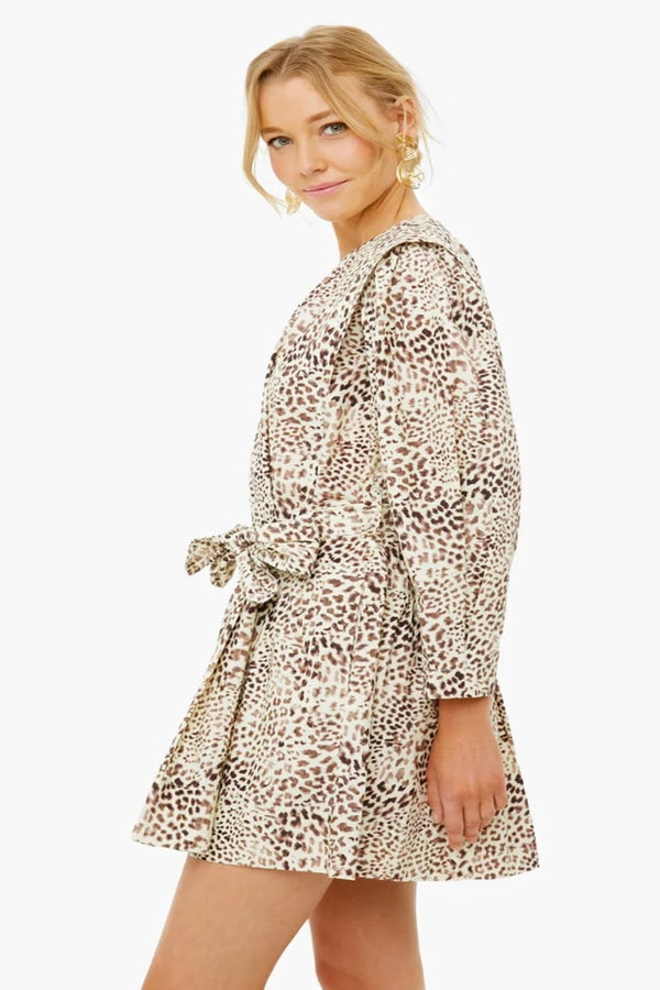 Calla Cheetah L-S Belted Tunic