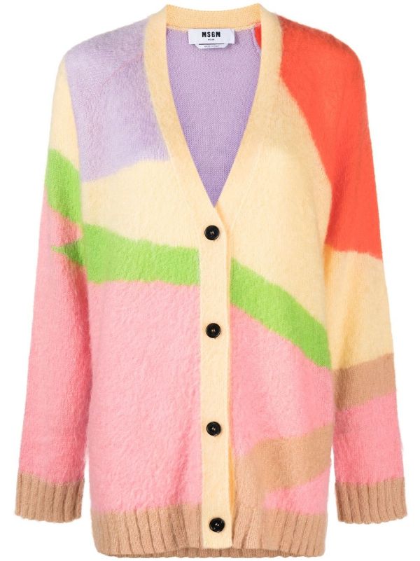 Colorblock Cardigan