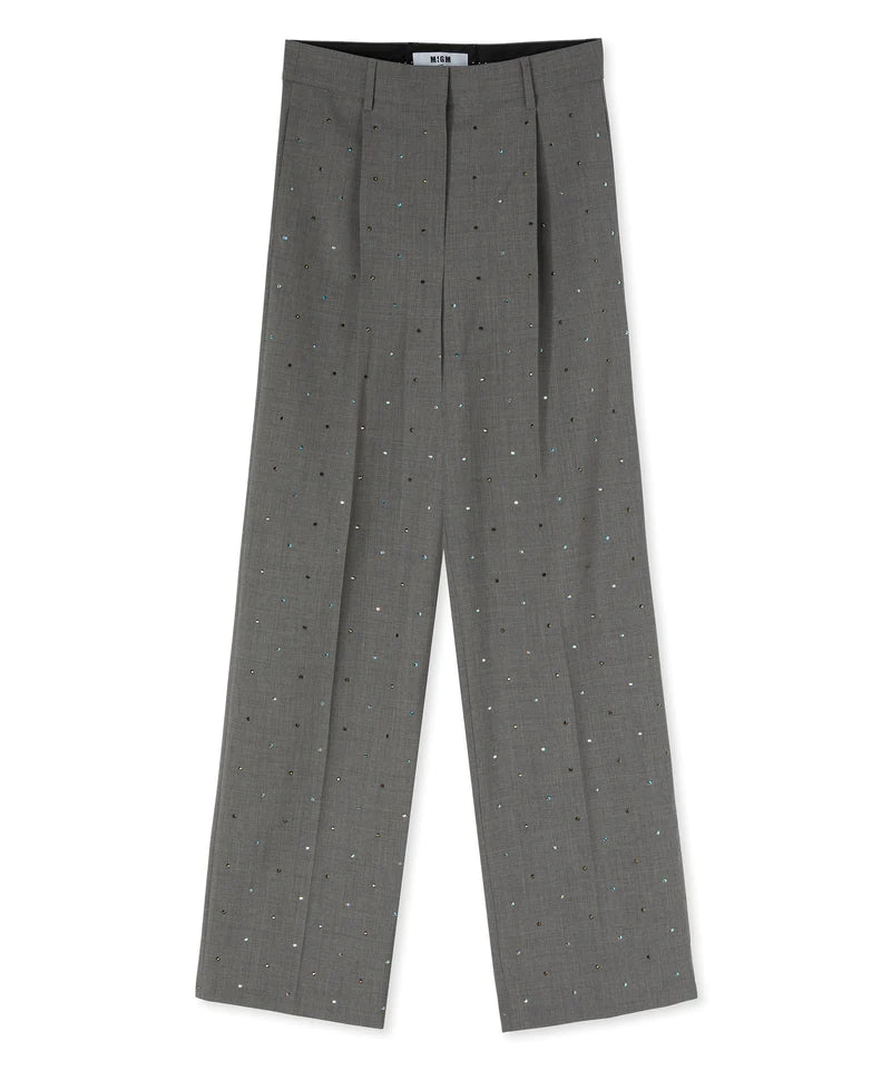 Wool Studded Trousers 3341MDP13X Pants