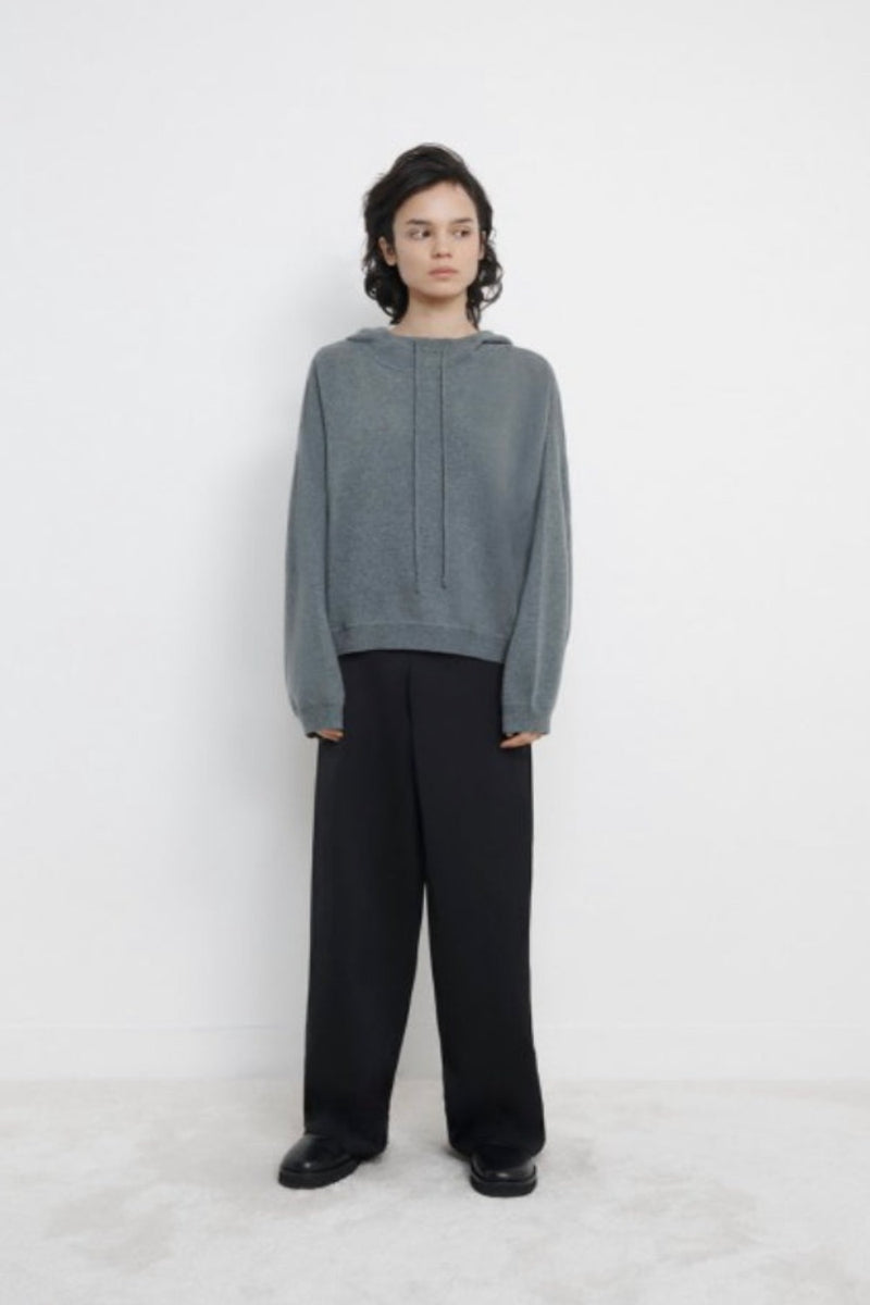 LOULOU STUDIO Linosa Cashmere Hoodie WOMEN'S KNITWEAR