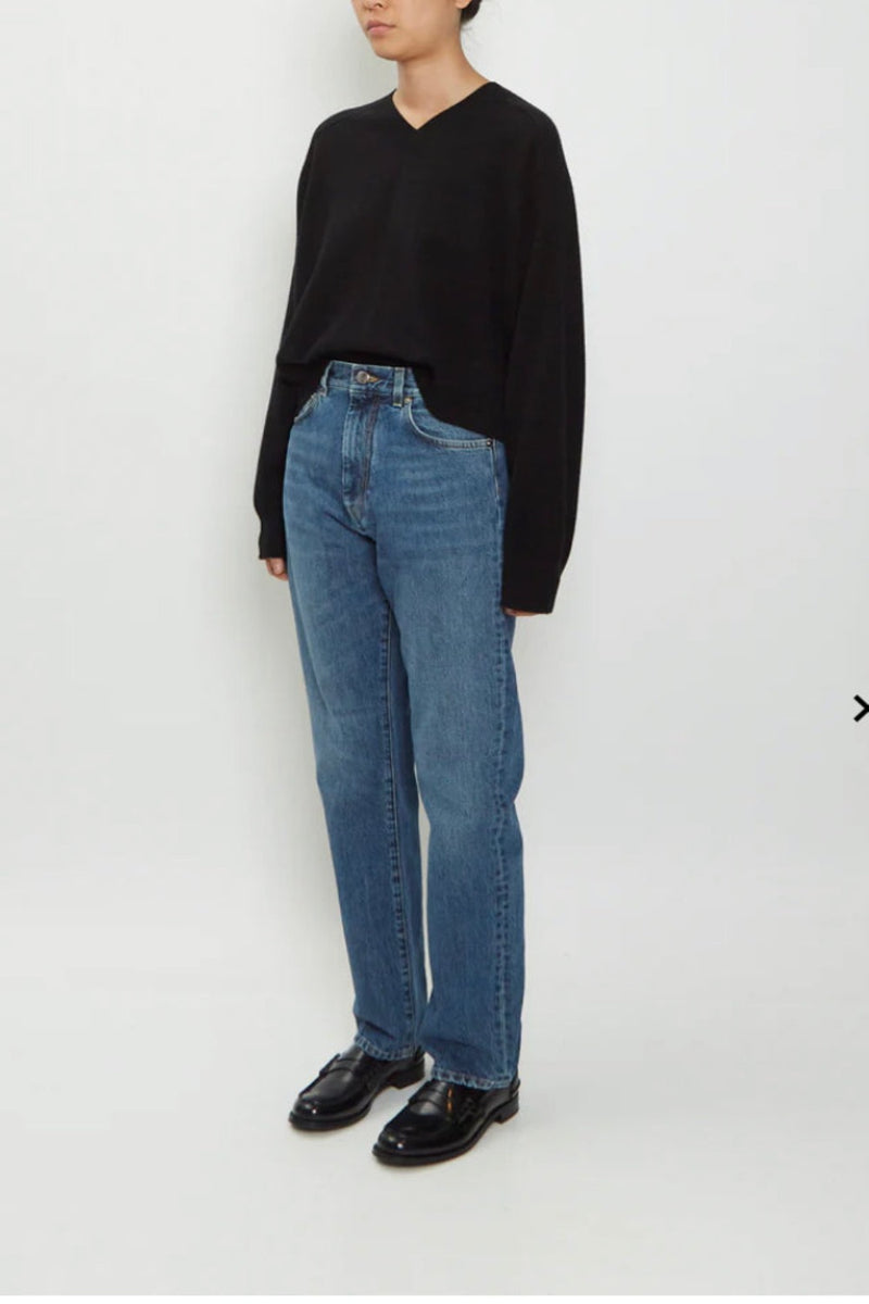 LOULOU STUDIO Wular Straight Denim Pants WOMEN'S JEANS