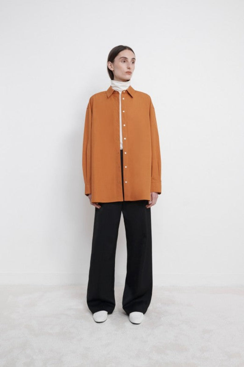 LOULOU STUDIO Espanto Cotton Shirt WOMEN'S TOPS