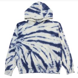 Vintage Texture Fleece Cropped Hoodie