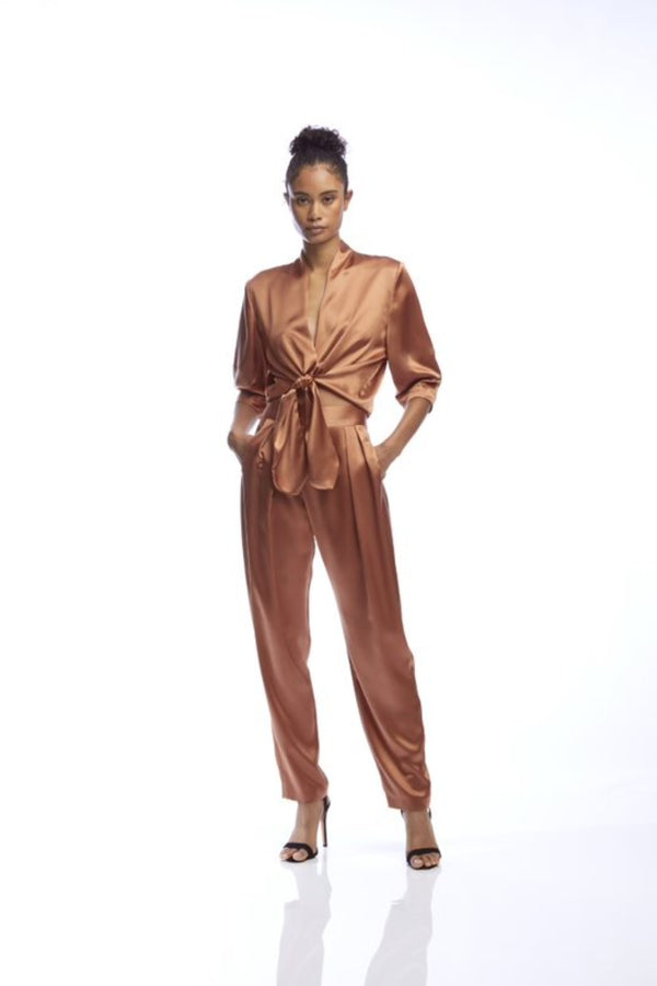 THE SEI Draped Pleat Trouser WOMEN'S PANTS