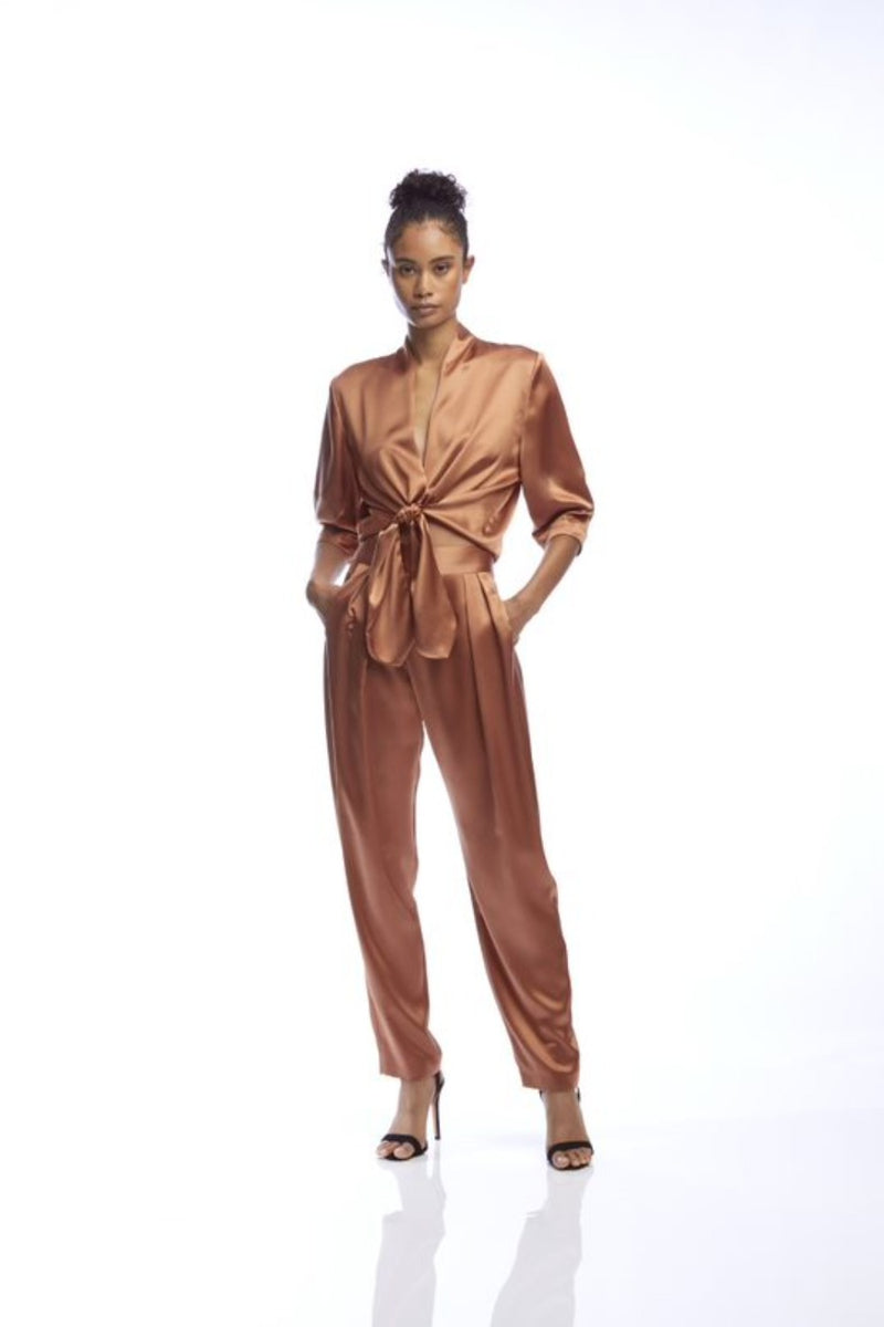 THE SEI Draped Pleat Trouser WOMEN'S PANTS