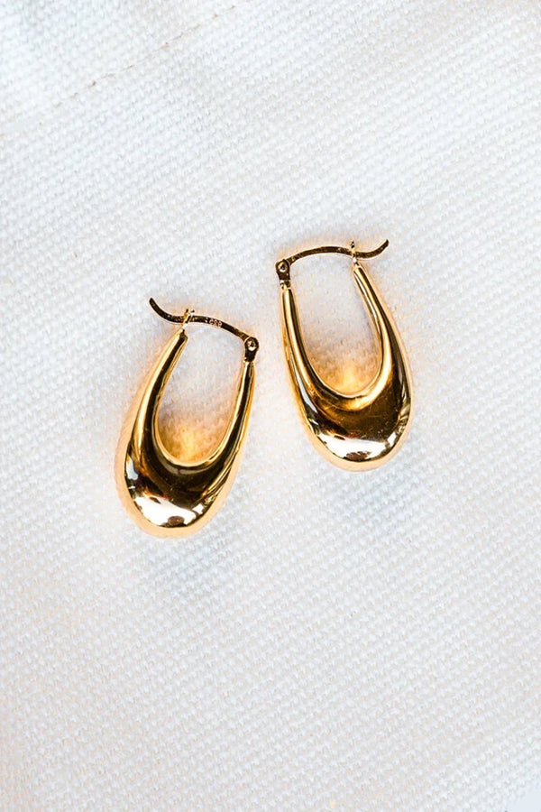 CHRISTINA CARUSO Thick Hoops JEWELRY