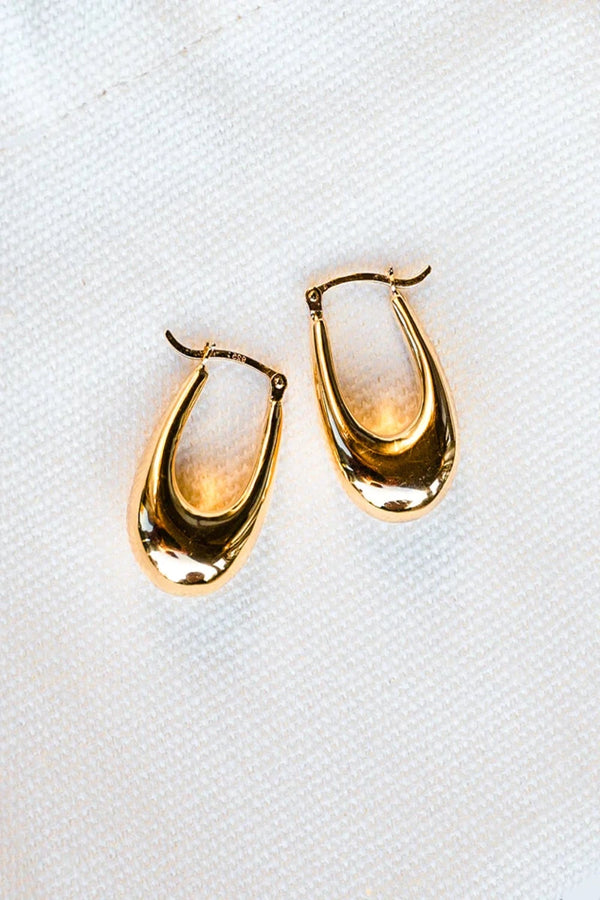 CHRISTINA CARUSO Thick Hoops JEWELRY