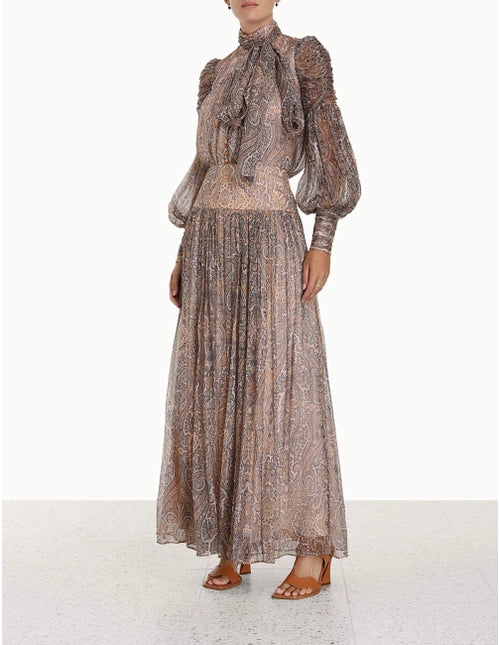 Tama Tie Neck Blouse