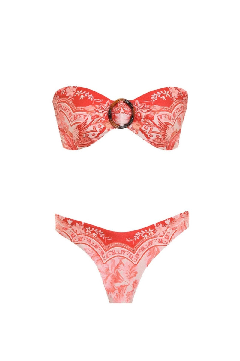 ZIMMERMANN Lyre Bamboo Ring Bikini WOMEN'S SWIMWEAR